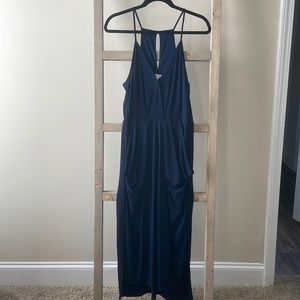 Navy BCBG dress